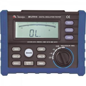 Megômetro Digital MI-2701A – Minipa
