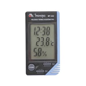 Relógio Termo-Higrômetro Digital (Interno) MT-242 Minipa