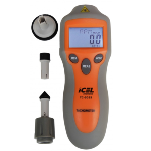Tacômetro Ótico Digital Duplo Contato TC-5035 Icel