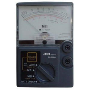 Megômetro Analógico SK-1000A Icel